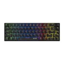 Gaming Keyboard (Mechanical ) with Wired and Bluetooth ( English - Arabic ) - Black